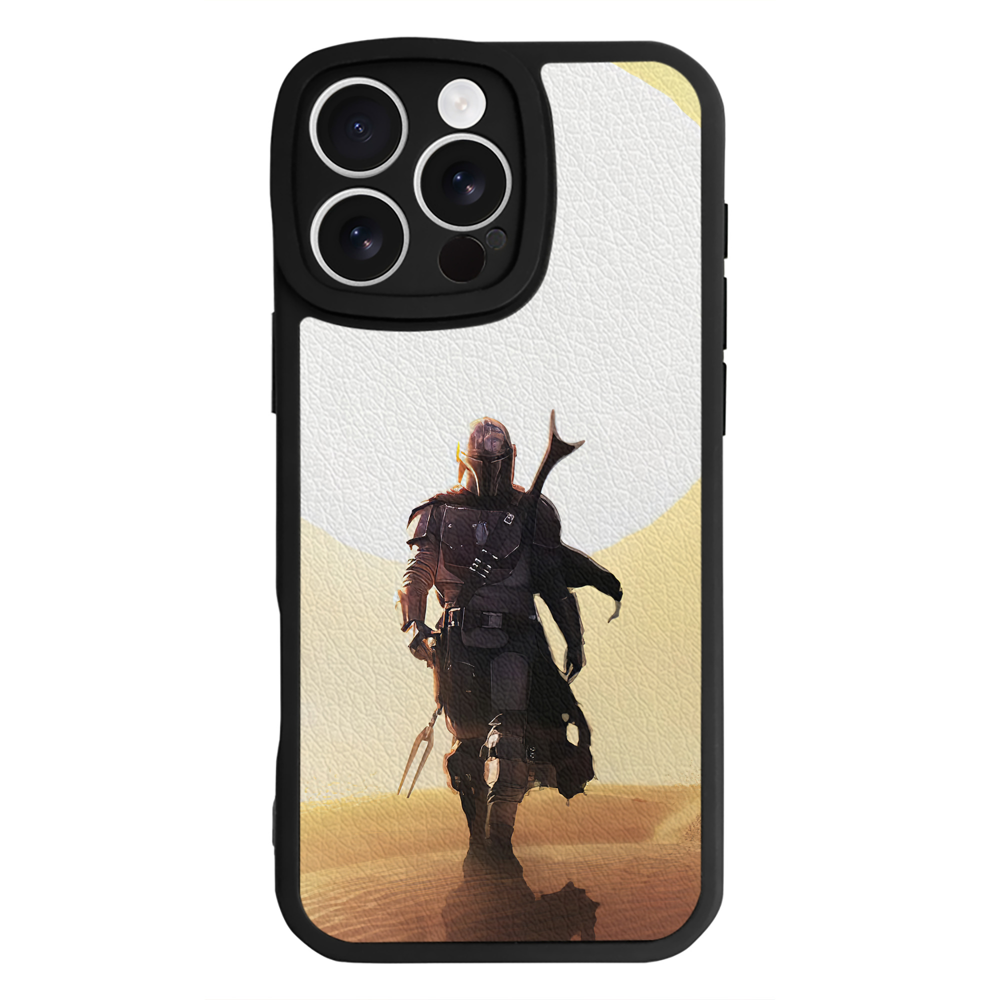 （画像用） スター・ウォーズ Star Wars 【iPhone 16シリーズ対応】シリコンスマホケース（レザー調） 材質：シリコン